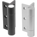 Kipp Spring Hinge Spring Open A=82, 5, B=100, Aluminum Black Anodized K1182.8210001